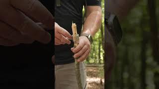 SIMPLE Way To Make A Wooden Hammer! #survival #camping #outdoors #bushcraft