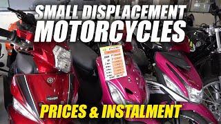 SMALL DISPLACEMENT MOTORCYCLES PRICES & INSTALLMENT IN THE PHILIPPINES | MOTORZONE CORP