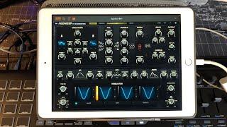 AGONIZER Synth by Jakob Haq & Numerical Audio - Live iPad Demo