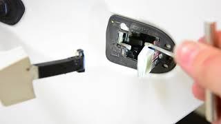 How to remove the exterior door handle BMW 3