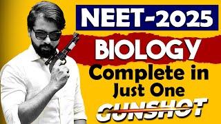 Complete NEET Biology in One Shot | Gun shot | #neetkakajee #neet2024  #neet2025  #neet2026