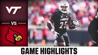 Virginia Tech vs. Louisville Game Highlights | 2023 ACC Football