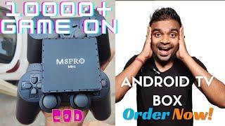 Android TV Box with Gaming Stick: Unleash Ultimate Entertainment with Rs.3999 COD-  Android TV Box