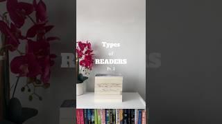 POV: TYPES of READERS Part 2… #booktok #books #booktube