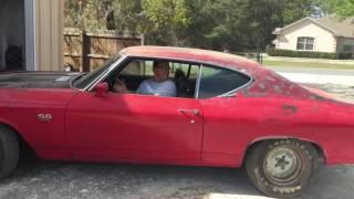 1969 chevelle l78 4spd BARN FIND