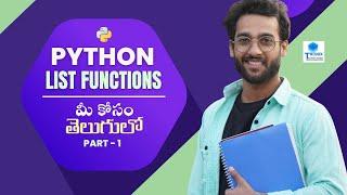 Easy tips to learn List functions in Python || Best Python Training || Python Full stack Course