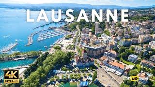 Lausanne, Switzerland  in 4K ULTRA HD | Top Places To Travel | Video by Drone