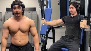 Getting HUGE | Chest Day Vlog | The Winter Arc - Episode 1