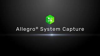 Allegro System Capture Overview