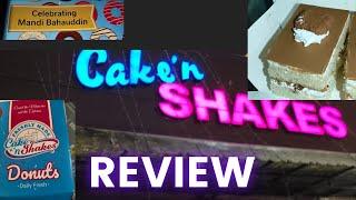 Cake n shake mandibahudin full review, Full menu and prices