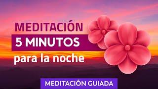  MINDFULNESS MEDITACIÓN GUIADA (5 Minutos) PARA DORMIR