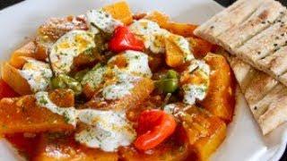 Kadoo - Pumpkin Curry with Garlic Yogurt Recipe