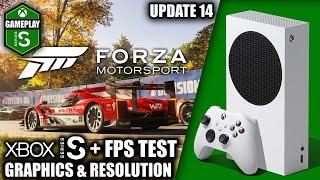 Forza Motorsport: Update 14 - Xbox Series S Gameplay + FPS Test