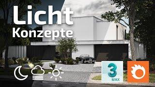 Lichtkonzepte für Visualisierungen in 3ds Max und Corona Render 8 | Tips & Tricks