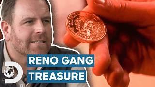 Josh Gates Discovers Lost Reno Gang Treasure At The Reno Homestead! | Expedition Unknown