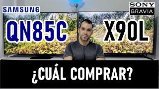 SAMSUNG QN85C vs SONY X90L: ¿CUAL DEBERÍAS COMPRAR? / Mini LED vs FALD