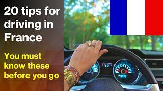 20 Top Tips For Driving in France. French Driving Laws & Rules Tourists Need To Know