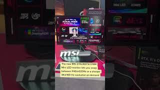 New MSI monitors, gear and more at Computex 2025! @MSIGamingOfficial