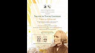 American Liszt Society SoCal Virtual Concert: Salute to Young Lisztians