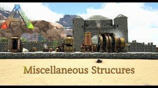 ARK Steampunk mod: All Miscellaneous Structures | Tutorial