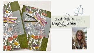 Sneak Peek!!  Dandy Dragonfly Garden Suite January 2021 Stampin' Up!