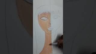 drawing blackpink lisa in 1hour and 10hour#art#lisa l#shorts my simple creations