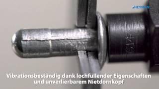 Blindnieten Multigrip Aluminium