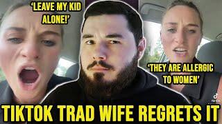 The Racist TikTok Trad Wife is now ATTACKING Conservatives (It won't end well)