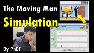 The Moving man - PhET Simulation (Latest Version!)