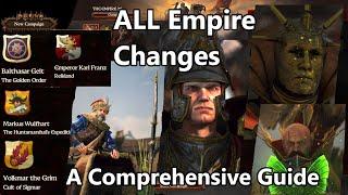 Comprehensive guide to Empire changes - Total War: Warhammer III