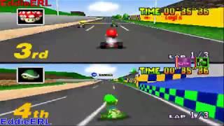 TAP (N64) Mario Kart 64 - 2 Players & True Hard (150cc)