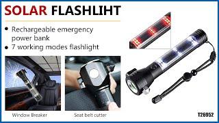 T26952   TIROFLX Solar Flashlight