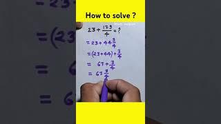 solve to Fraction form