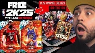 2K Gave Us the BIGGEST NBA 2K25 MyTeam MOBILE Update and Galaxy Opals with More Coming!