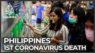 Philippines reports coronavirus death, China toll reaches 304