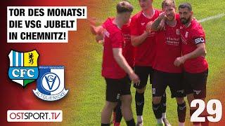 TOR des MONATS! Die VSG jubelt in Chemnitz: CFC - Altglienicke | Regionalliga Nordost