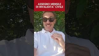 ASSEGNO MENSILE DI INVALIDITA' CIVILE