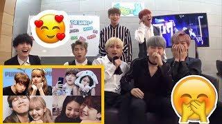 Bts reaction to ● Lizkook , Jirosé, Jinsoo ( Fan Made)