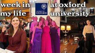 week in my life at oxford university - balls and formal dinners! | postgraduate student