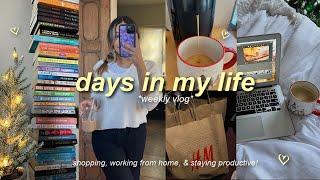 VLOG️: busy days in my life, organizing my life, shopping & finally buying a coffee machine!