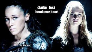 Clarke | Lexa - Head Over Heart [2x15]