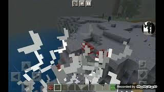 I got my revenge on all the skeletons and killed them with TNT in Minecraft