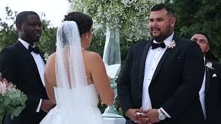 Groom's emotional vows - Abigail & Edgar wedding, Casa Lido & Villa Celeste, Puerto Vallarta, Mexico