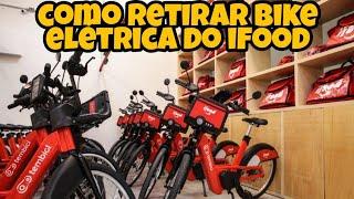 como pegar bike elétrica do ifood