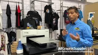 AGS Full Live Demo: Polyprint DTG and Viper Maxx On-Demand T Shirt Printing