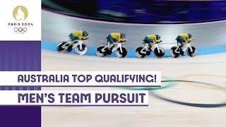  Australia Top Qualifying | Men's Team Pursuit | #Paris 2024 Highlights