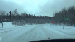 Driving the Dalton Highway in winter