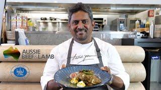 Award-winning Chef Abdul Yaseen: Hunter’s Aussie Lamb Escalopes Recipe