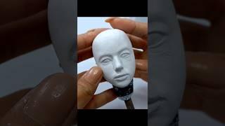 Sculpting process | How to sculpt #shorts #art #airdryclay #diy #howto #sculpture #sculpting