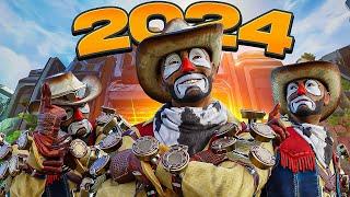 MY *BEST* BAMBOOZLES AND MIRAGE PLAYS OF 2024! (Apex Legends)